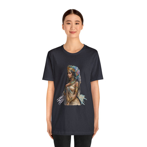 Ancient Egyptian Priestess - Short Sleeve Tee